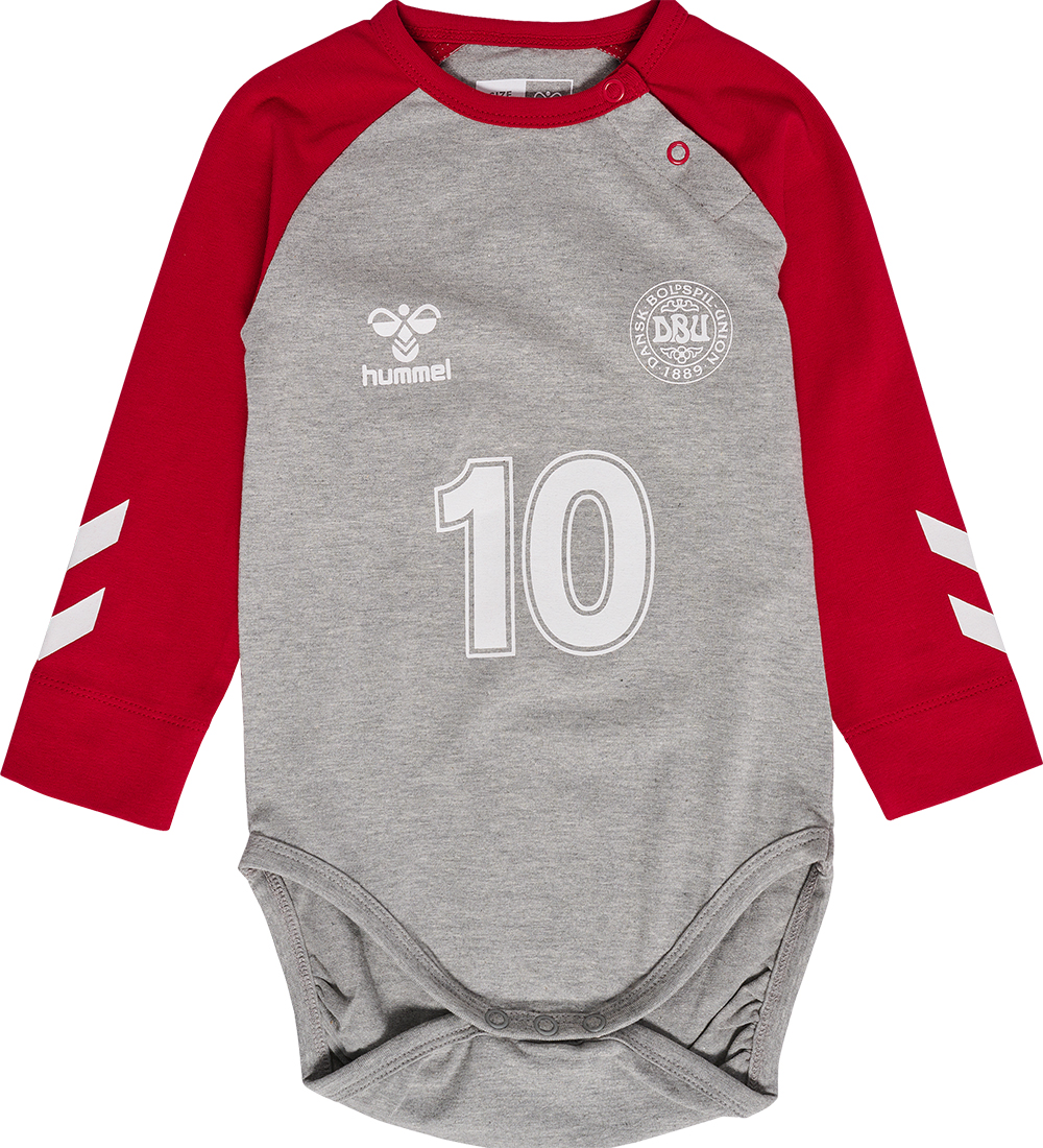 Hummel Body l/ä - DBU Spieltag - Grey Melange - Hummel - 3 Jahre (98) - Body L/Ä von Hummel