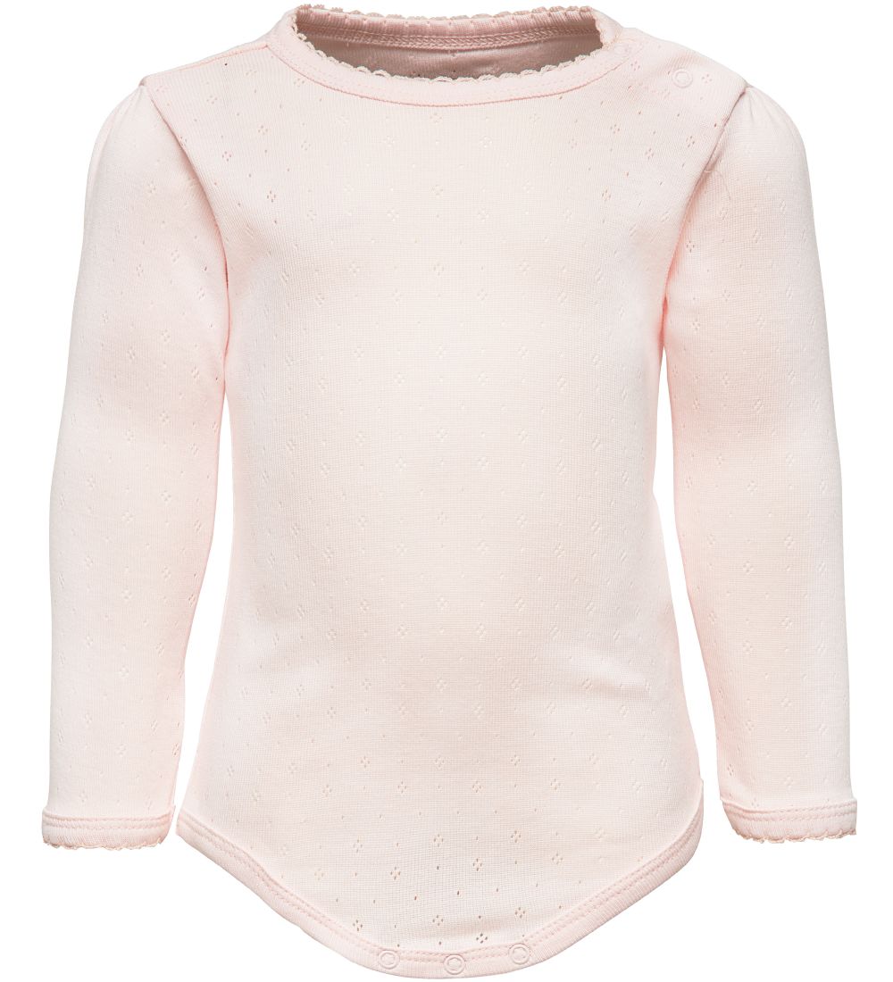 Hummel Body - l/ä - HMLella - Pink m. Lochmuster - Hummel - 56 - Body L/Ä Hummel Body - l/ä - HMLella - Pink m. Lochmuster - Hummel - 56 - Body L/Ä von Hummel