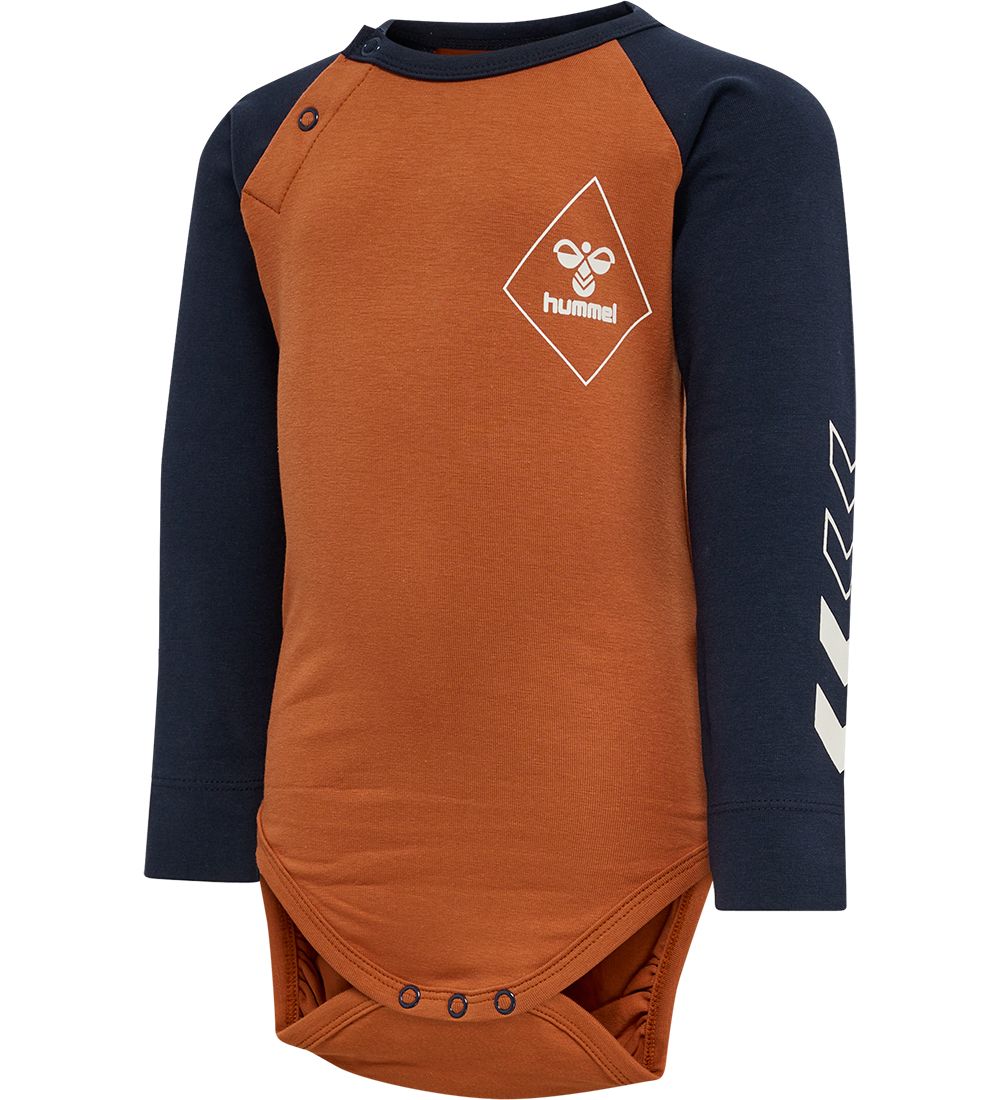 Hummel Body l/ä - HmlCeasar - Sierra-Navy - Hummel - 3 Jahre (98) - Body L/Ä von Hummel