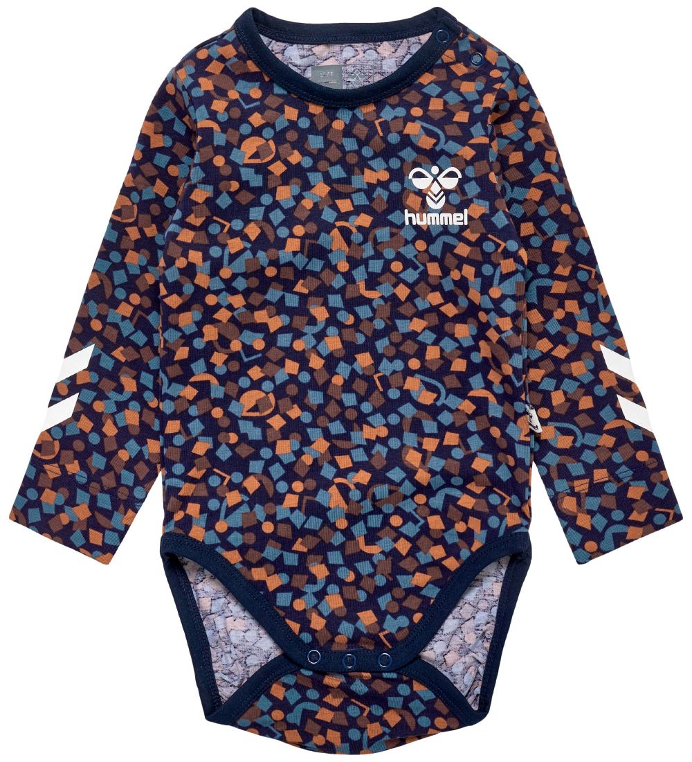 Hummel Body l/ä - HmlConfetti - Black Iris - Hummel - 1½ Jahre (86) - Body L/Ä von Hummel