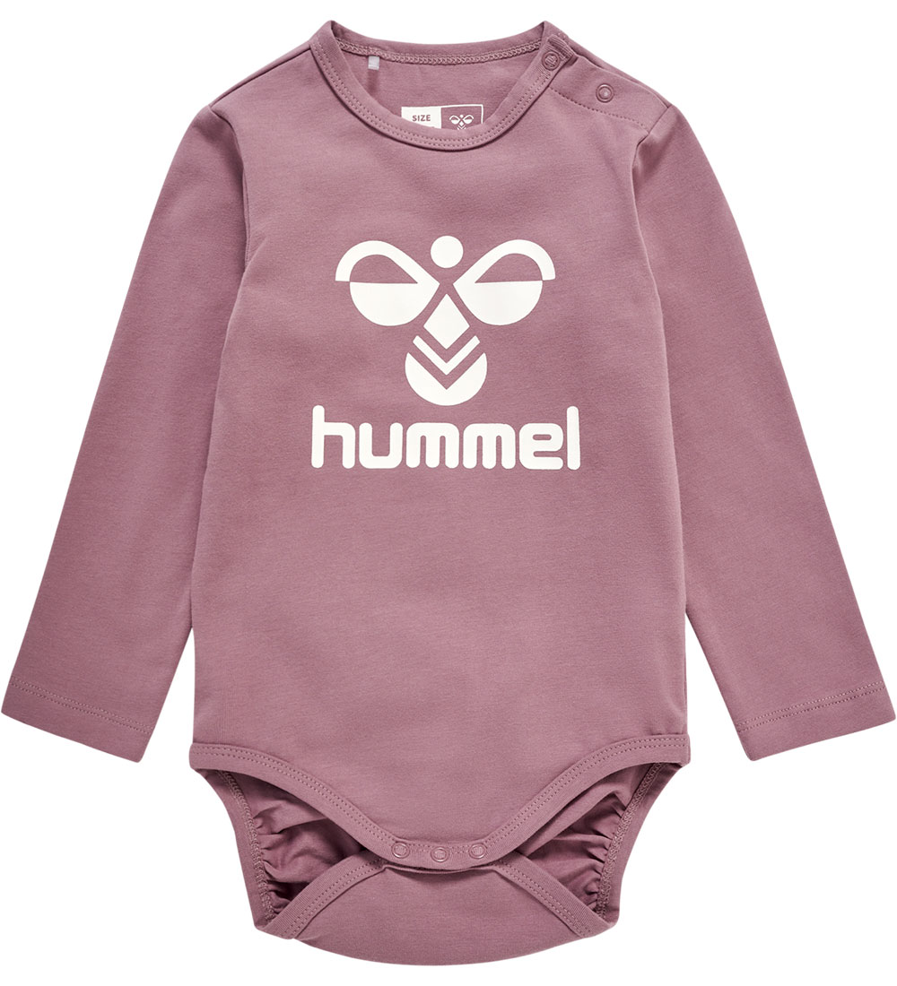Hummel Body l/ä - HmlFlips - Twilight Mauve - Hummel - 1 Jahr (80) - Body L/Ä von Hummel