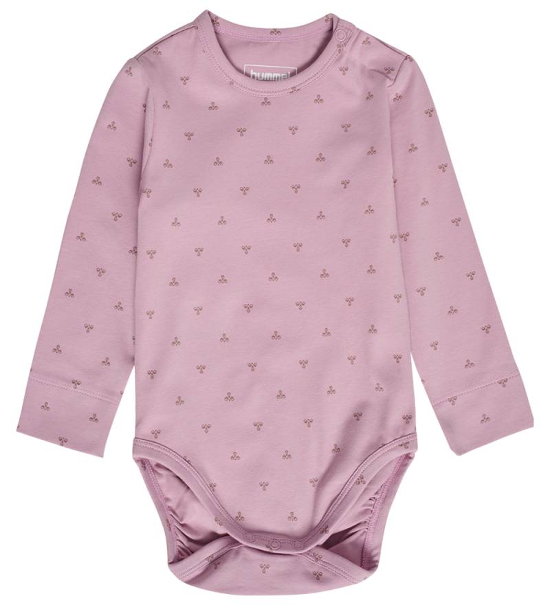 Hummel Body l/ä - HmlMini Bee - Mauve Shadow - Hummel - 1 Jahr (80) - Body L/Ä von Hummel