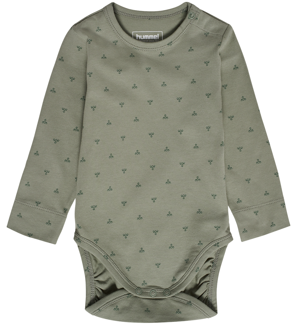Hummel Body l/ä - HmlMini Bee - Shadow - Hummel - 3 Jahre (98) - Body L/Ä von Hummel