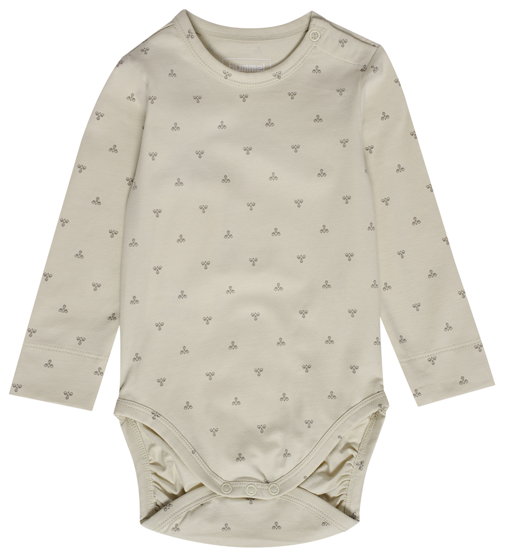 Hummel Body l/ä - HmlMini Bee - Silver Birch - Hummel - 3 Jahre (98) - Body L/Ä von Hummel