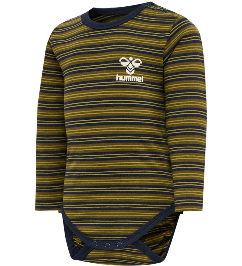Hummel Body l/ä - HmlUnited - Gestreift - Black Iris/Grün - Hummel - 62 - Body L/Ä Hummel Body l/ä - HmlUnited - Gestreift - Black Iris/Grün - Hummel - 62 - Body L/Ä von Hummel