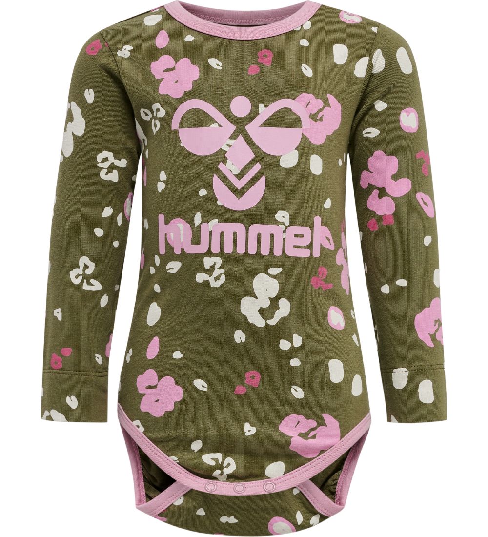 Hummel Body l/ä - hmlAlisa - Capulet Olive - Hummel - 1½ Jahre (86) - Body L/Ä von Hummel