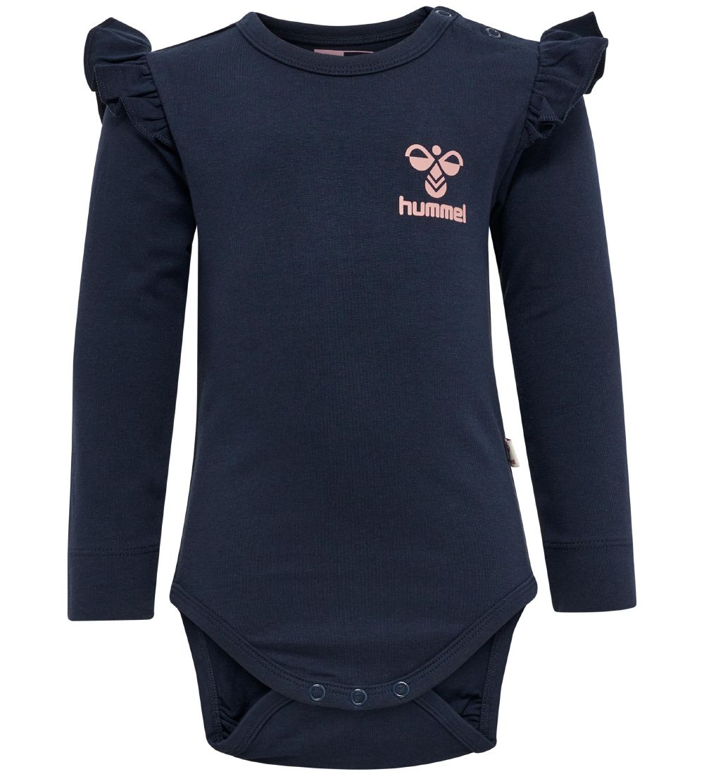 Hummel Body l/ä - hmlArtemis - Navy - Hummel - 1 Jahr (80) - Body L/Ä von Hummel
