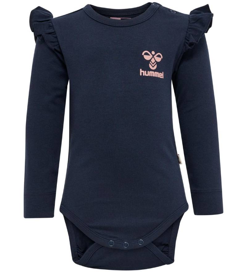 Hummel Body l/ä - hmlArtemis - Navy - Hummel - 1 Jahr (80) - Body L/Ä von Hummel