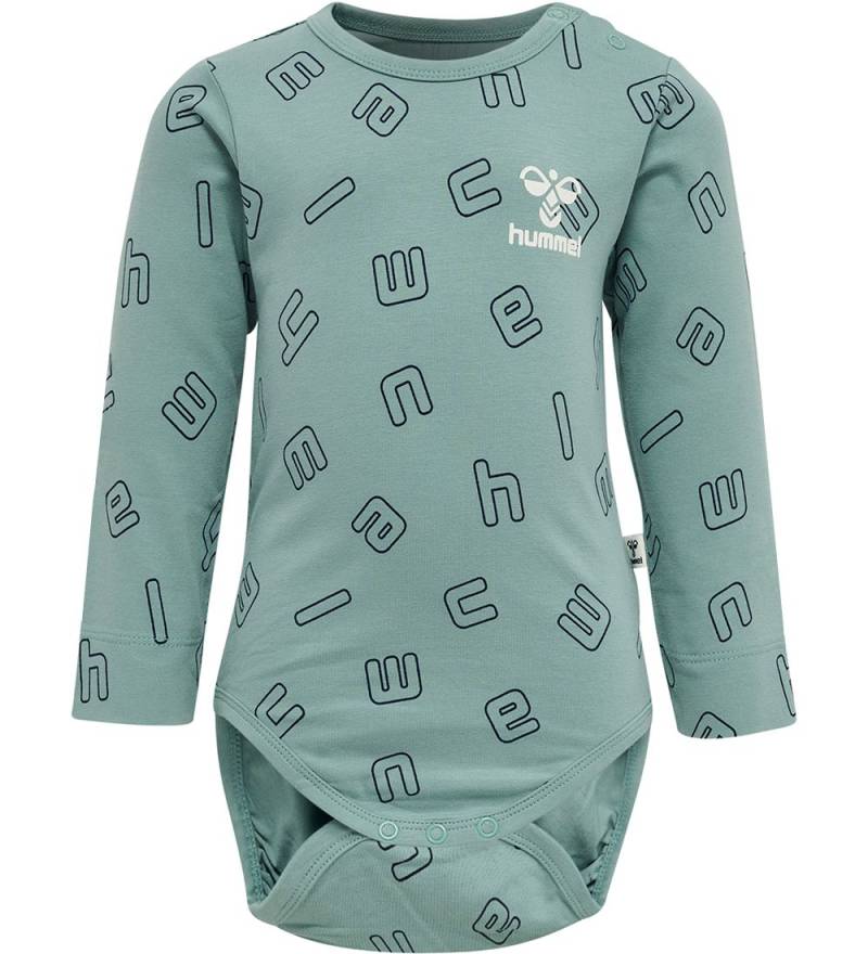 Hummel Body l/ä - hmlAthens - Mineral Blue - Hummel - 1 Jahr (80) - Body L/Ä von Hummel