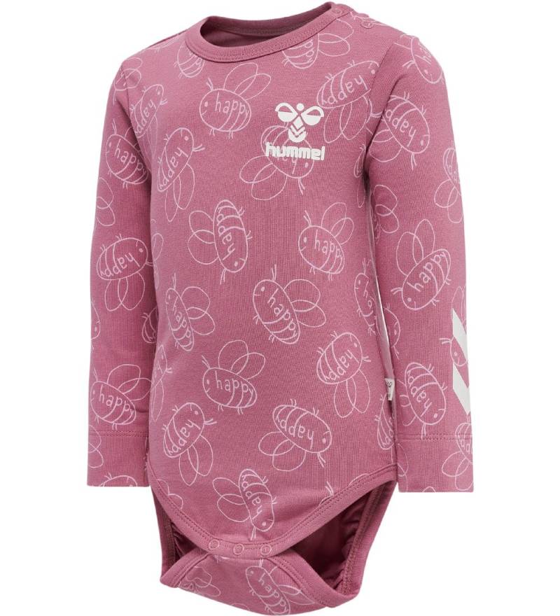 Hummel Body l/ä - hmlBeatrix - Heather Rose - Hummel - 3 Jahre (98) - Body L/Ä von Hummel