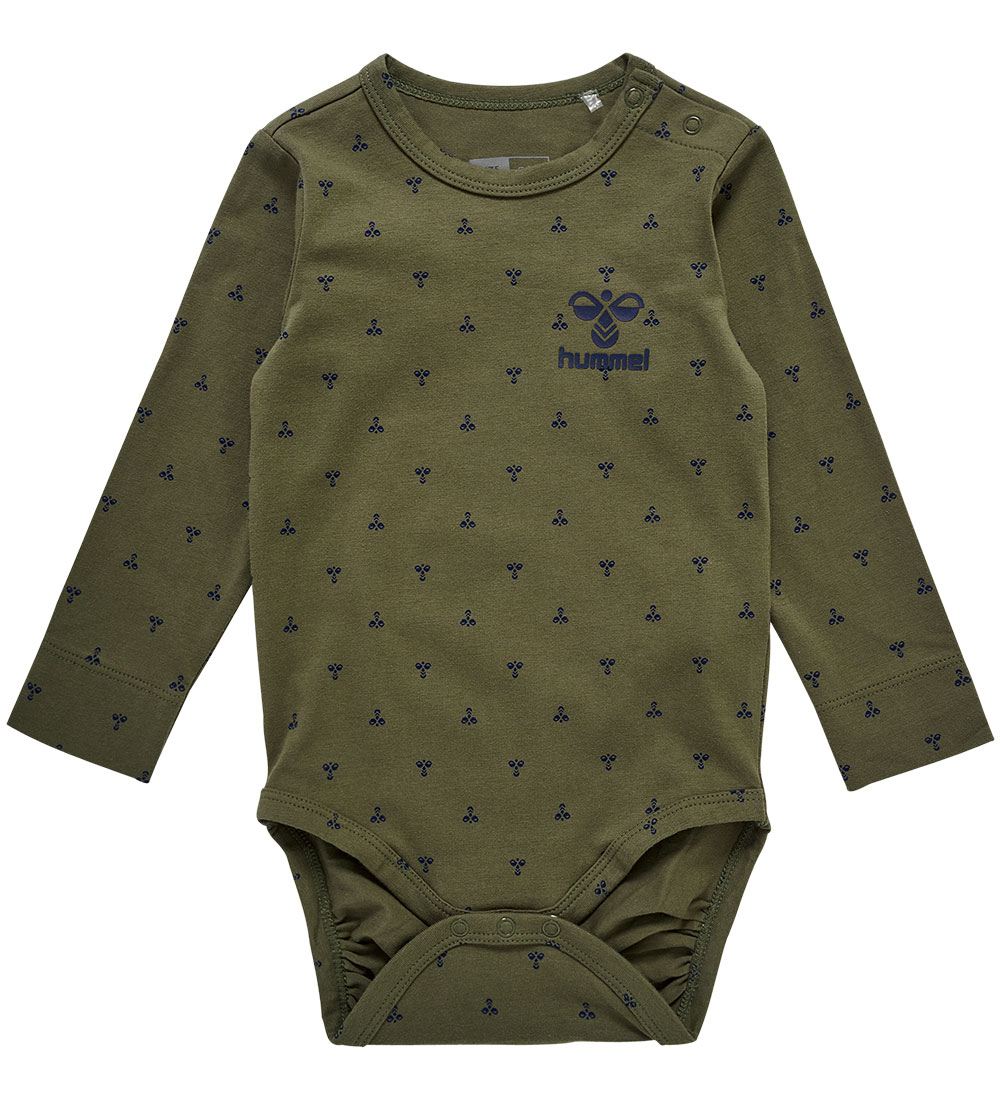 Hummel Body l/ä - hmlBeesy - Dusty Olive - Hummel - 68 - Body L/Ä Hummel Body l/ä - hmlBeesy - Dusty Olive - Hummel - 68 - Body L/Ä von Hummel