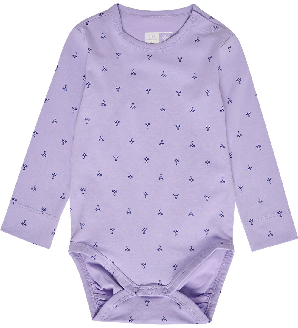 Hummel Body l/ä - hmlBeesy - Lavender - Hummel - 1½ Jahre (86) - Body L/Ä von Hummel
