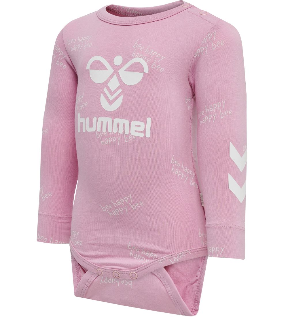 Hummel Body l/ä - hmlCalen - Mauve Mist - Hummel - 62 - Body L/Ä von Hummel