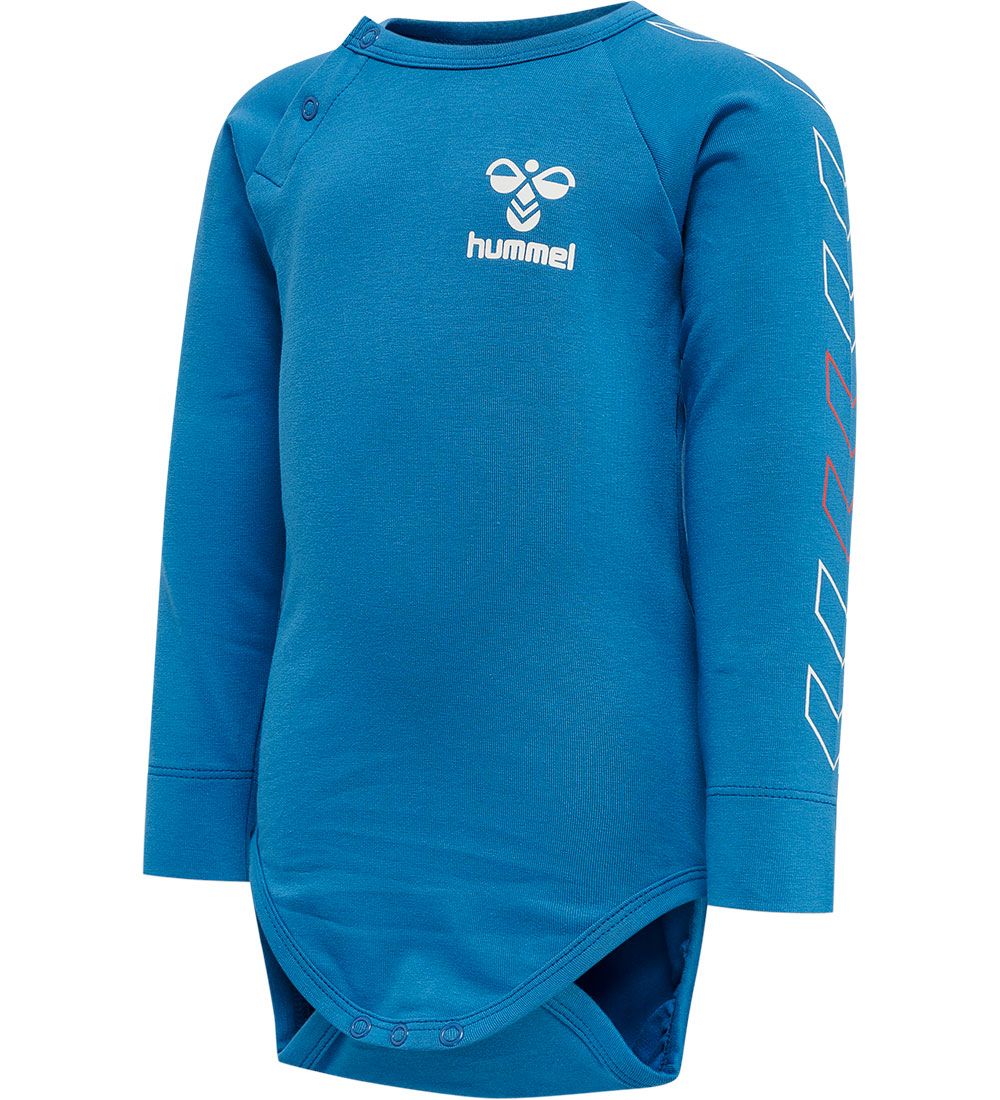 Hummel Body l/ä - hmlCody - Blau - Hummel - 1 Jahr (80) - Body L/Ä von Hummel