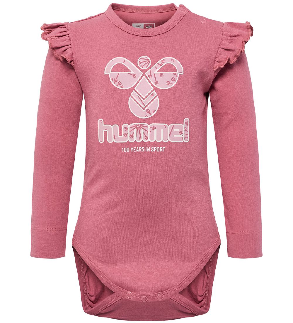 Hummel Body l/ä - hmlDana - Barogue Rose - Hummel - 3 Jahre (98) - Body L/Ä von Hummel