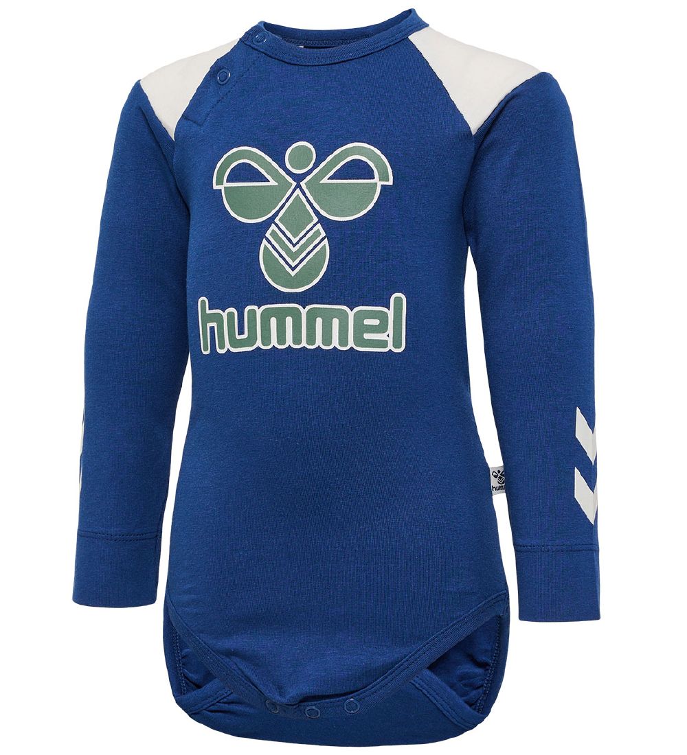 Hummel Body l/ä - hmlDevon - Navy Peony - Hummel - 2 Jahre (92) - Body L/Ä von Hummel