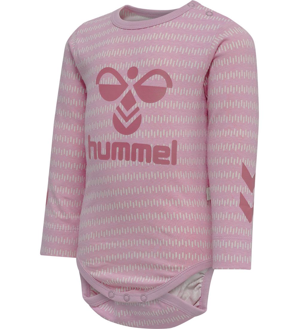 Hummel Body l/ä - hmlEsme - Heather Rose - Hummel - 1½ Jahre (86) - Body L/Ä von Hummel