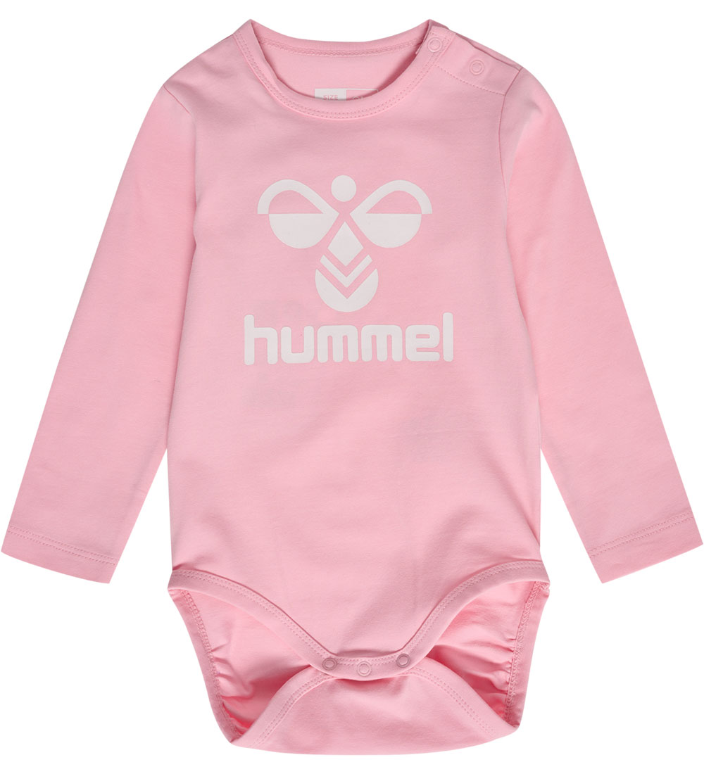 Hummel Body l/ä - hmlFlips - Candy Pink - Hummel - 1½ Jahre (86) - Body L/Ä von Hummel