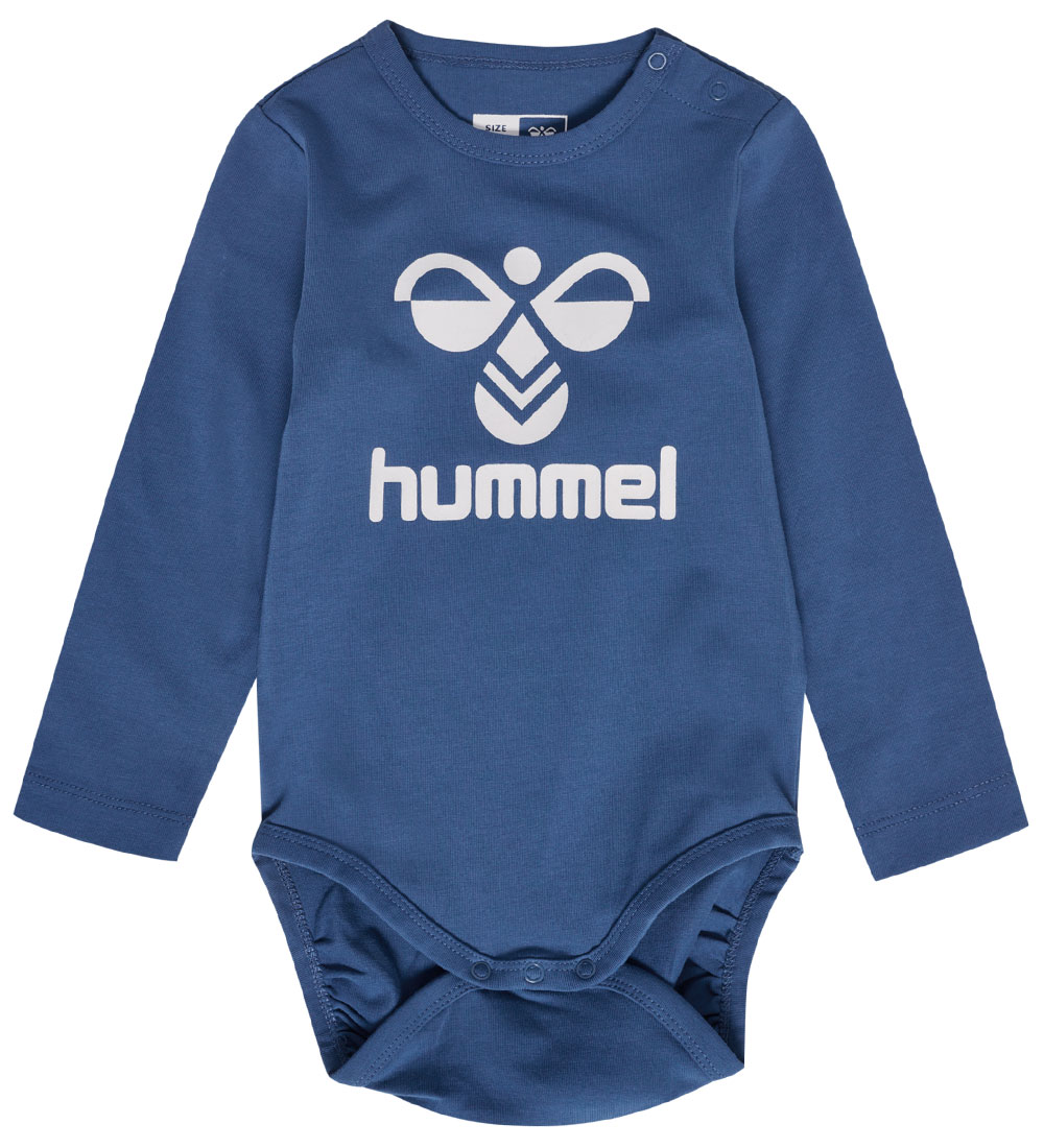 Hummel Body l/ä - hmlFlips - True Navy - Hummel - 3 Jahre (98) - Body L/Ä von Hummel