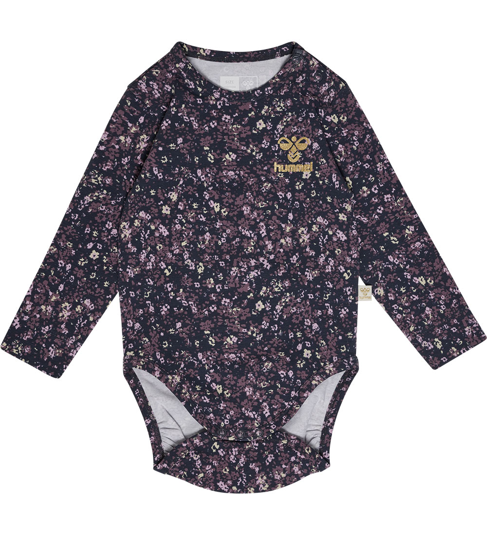 Hummel Body l/ä - hmlFloa - Ombre Blue/Lila m. Blumen - Hummel - 74 - Body L/Ä Hummel Body l/ä - hmlFloa - Ombre Blue/Lila m. Blumen - Hummel - 74 - Body L/Ä von Hummel