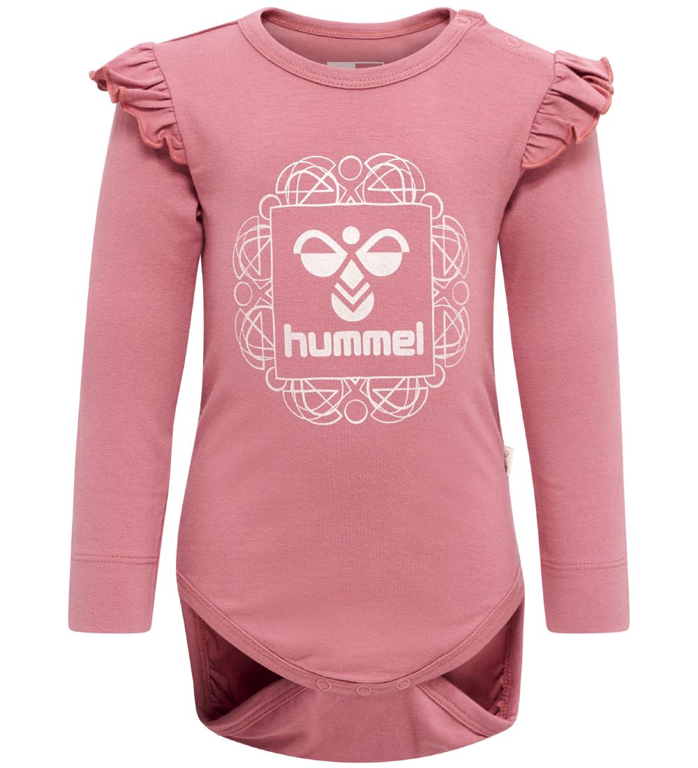 Hummel Body l/ä - hmlFrik - Dusty Rose m. Silber - Hummel - 68 - Body L/Ä Hummel Body l/ä - hmlFrik - Dusty Rose m. Silber - Hummel - 68 - Body L/Ä von Hummel