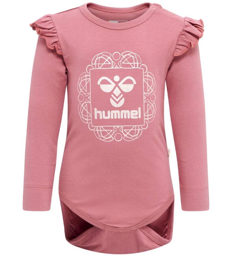 Hummel Body l/ä - hmlFrik - Dusty Rose m. Silber - Hummel - 68 - Body L/Ä Hummel Body l/ä - hmlFrik - Dusty Rose m. Silber - Hummel - 68 - Body L/Ä von Hummel