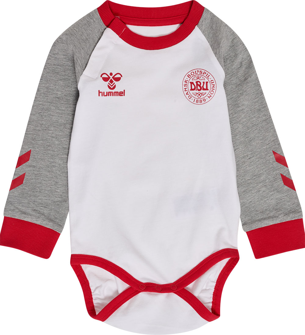 Hummel Body l/ä - hmlMINI DBU - Weiß - Hummel - 68 - Body L/Ä Hummel Body l/ä - hmlMINI DBU - Weiß - Hummel - 68 - Body L/Ä von Hummel