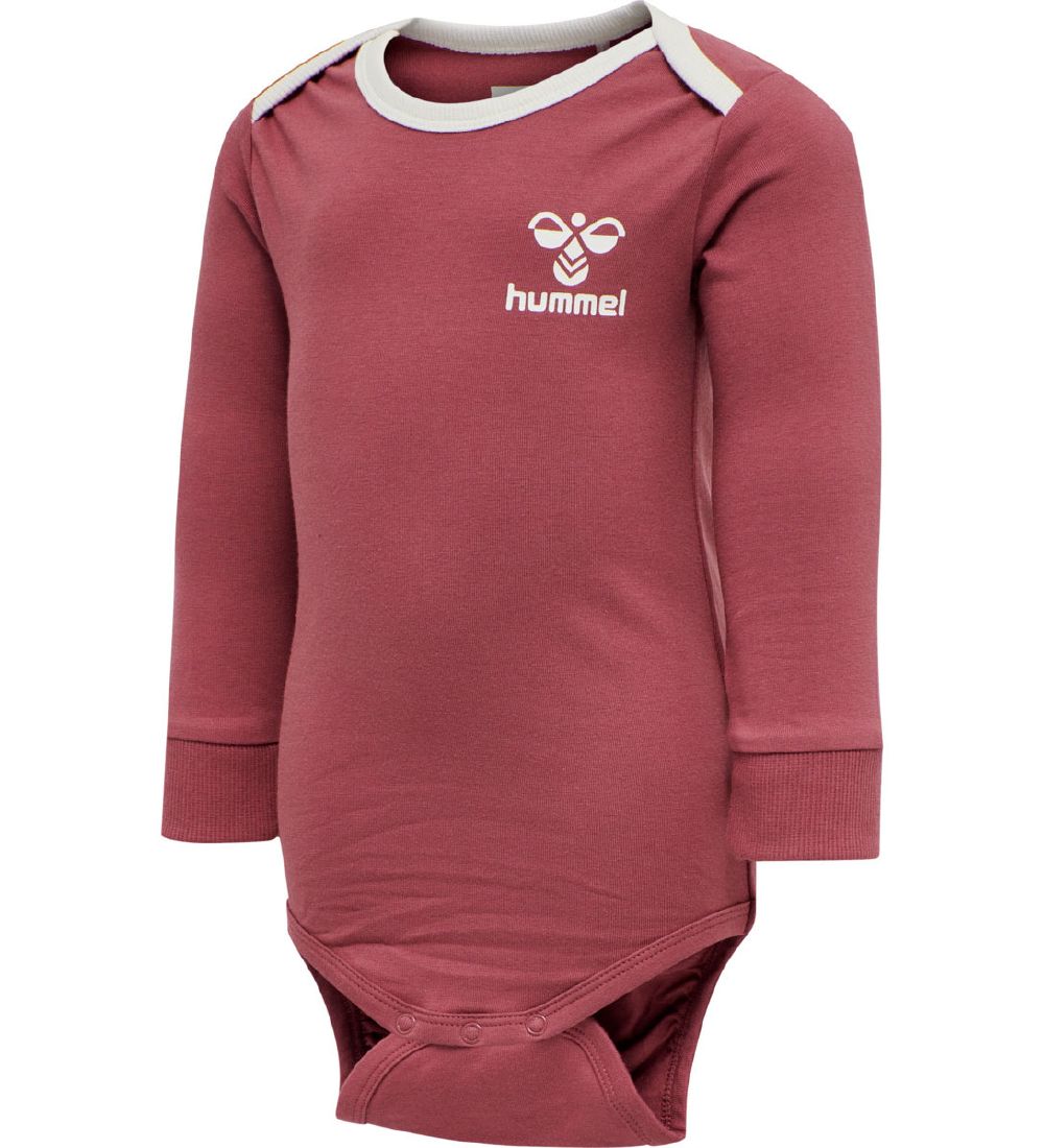 Hummel Body l/ä - hmlMauilino - Dunkelrosa - Hummel - 56 - Body L/Ä Hummel Body l/ä - hmlMauilino - Dunkelrosa - Hummel - 56 - Body L/Ä von Hummel