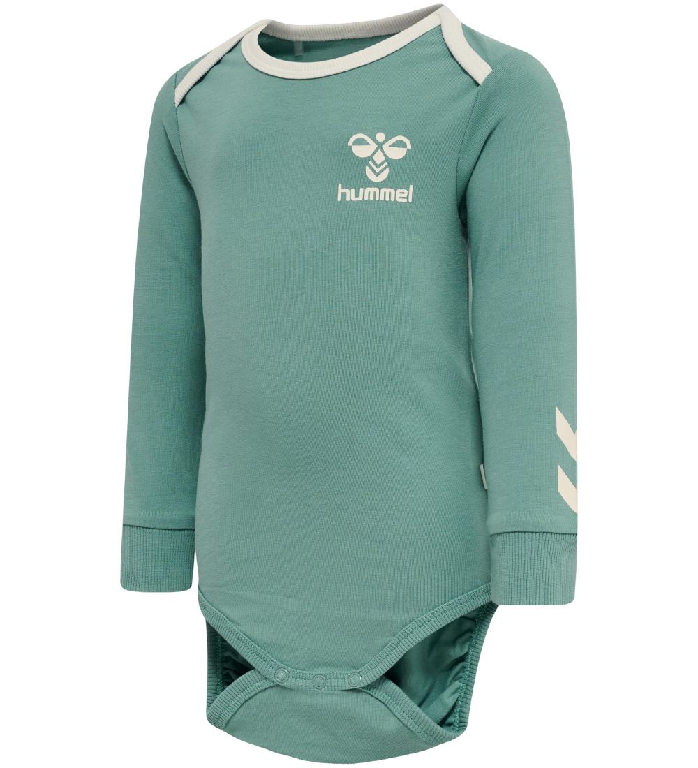 Hummel Body l/ä - hmlMaule - Mineral Blue - Hummel - 74 - Body L/Ä Hummel Body l/ä - hmlMaule - Mineral Blue - Hummel - 74 - Body L/Ä von Hummel