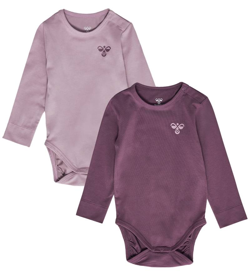 Hummel Body l/ä - hmlMini - 2er-Pack - Black Plum/Sea Nebel - Hummel - 62 - Body L/Ä Hummel Body l/ä - hmlMini - 2er-Pack - Black Plum/Sea Nebel - Hummel - 62 - Body L/Ä von Hummel