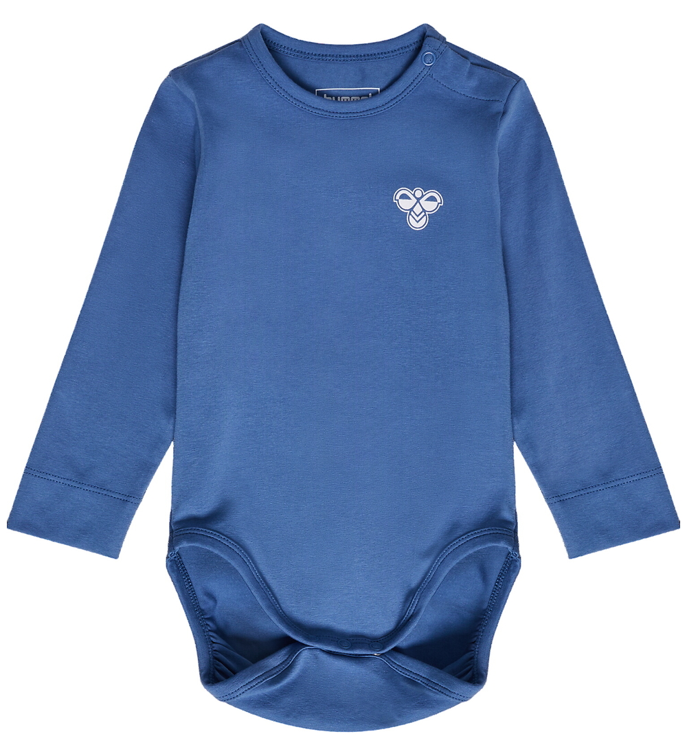 Hummel Body l/ä - hmlMini - Niederländisch Blue - Hummel - 56 - Body L/Ä Hummel Body l/ä - hmlMini - Niederländisch Blue - Hummel - 56 - Body L/Ä von Hummel