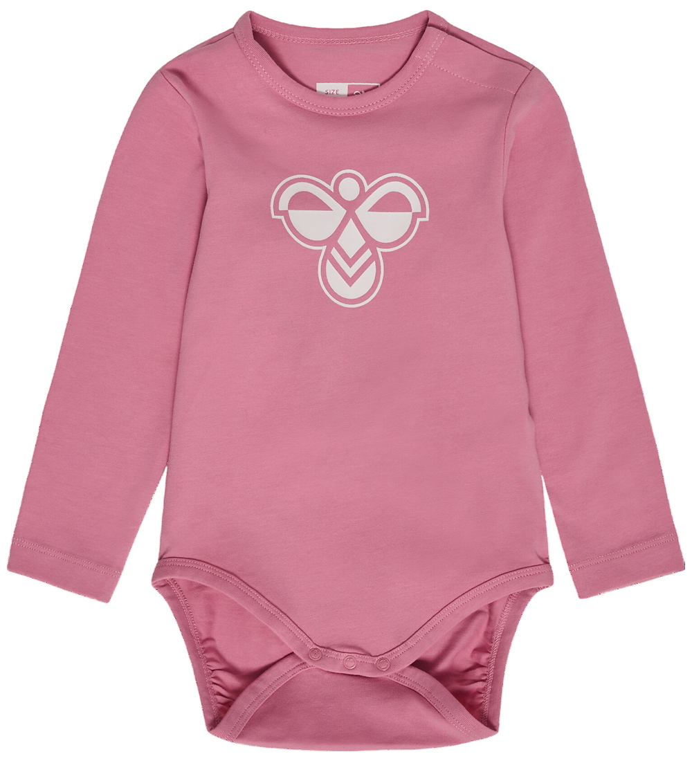 Hummel Body l/ä - hmlMini - Polignac m. Logo - Hummel - 1 Jahr (80) - Body L/Ä von Hummel