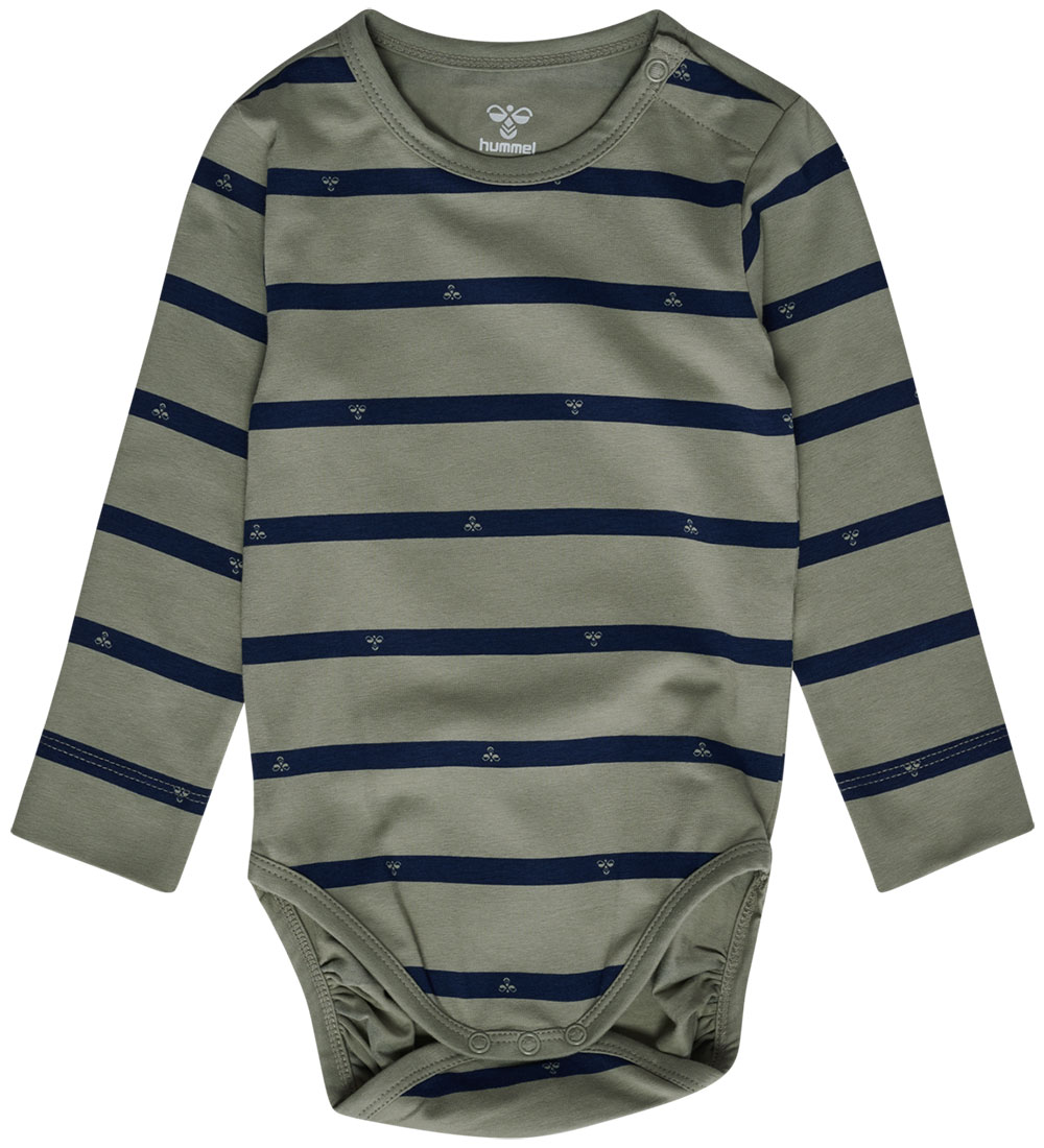 Hummel Body l/ä - hmlMini - Stripy Bee - Shadow - Hummel - 74 - Body L/Ä Hummel Body l/ä - hmlMini - Stripy Bee - Shadow - Hummel - 74 - Body L/Ä von Hummel