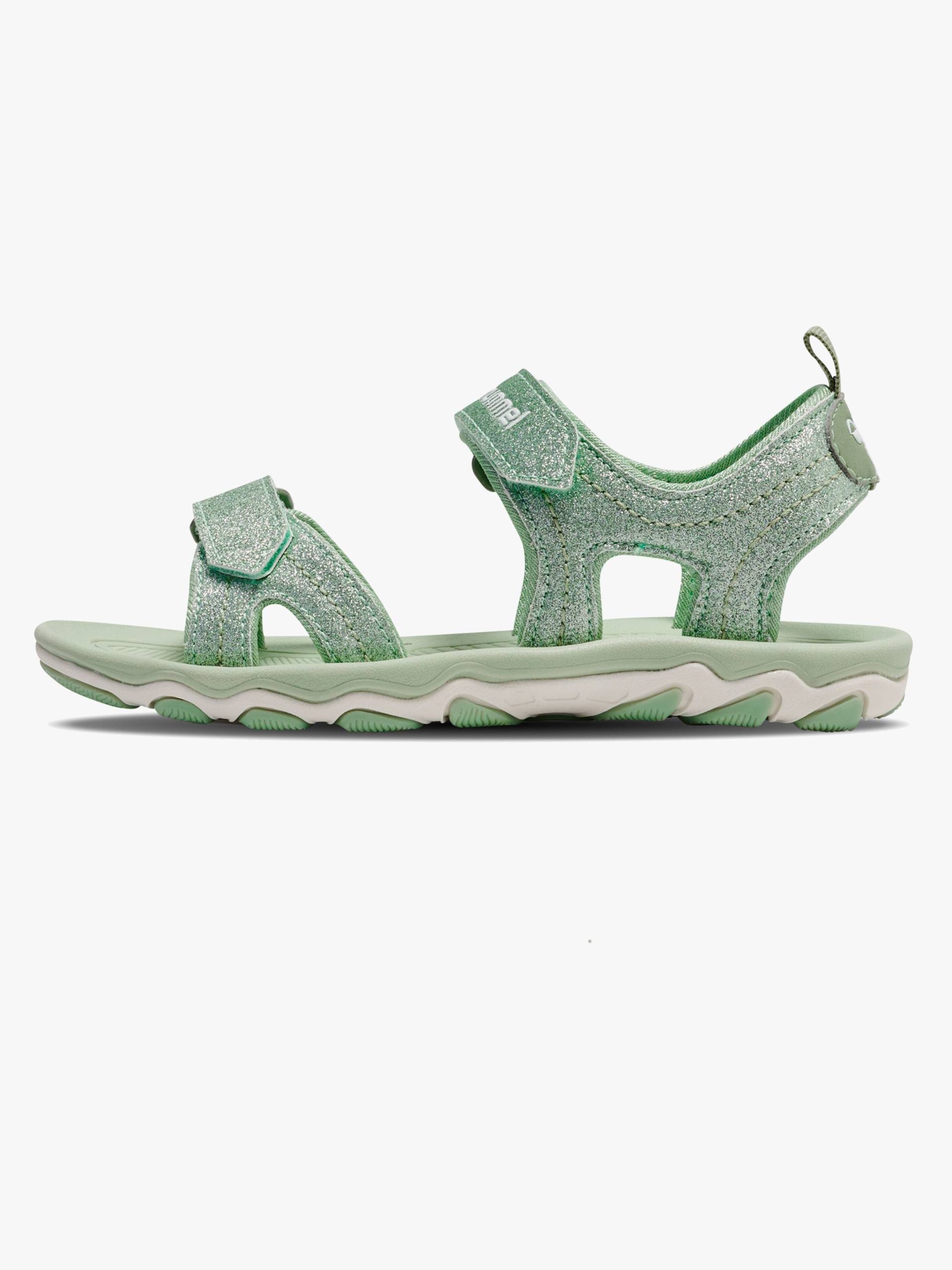 Hummel Glitter Jr Kinder Sandalen, Frosty Green, 34 Hummel Glitter Jr Kinder Sandalen, Frosty Green, 34 von Hummel
