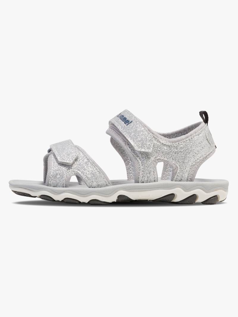 Hummel Glitter Jr Kinder Sandalen, Silver, 36 Hummel Glitter Jr Kinder Sandalen, Silver, 36 von Hummel