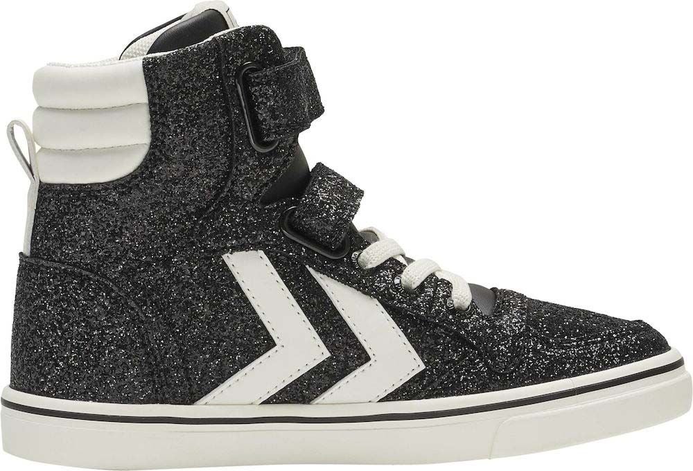 Hummel Slimmer Stadil Glitter Jr Kinder Sneakers, Black, 30, Kinderschuhe Hummel Slimmer Stadil Glitter Jr Kinder Sneakers, Black, 30, Kinderschuhe von Hummel
