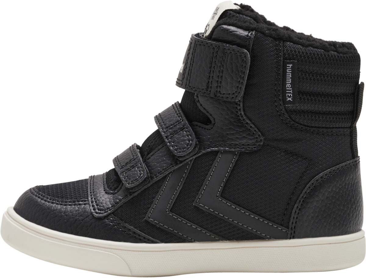 Hummel Stadil Super Poly Recycled Tex Jr Gefütterter Kinder Sneaker, Black, 29, Kinderschuhe Hummel Stadil Super Poly Recycled Tex Jr Gefütterter Kinder Sneaker, Black, 29, Kinderschuhe von Hummel