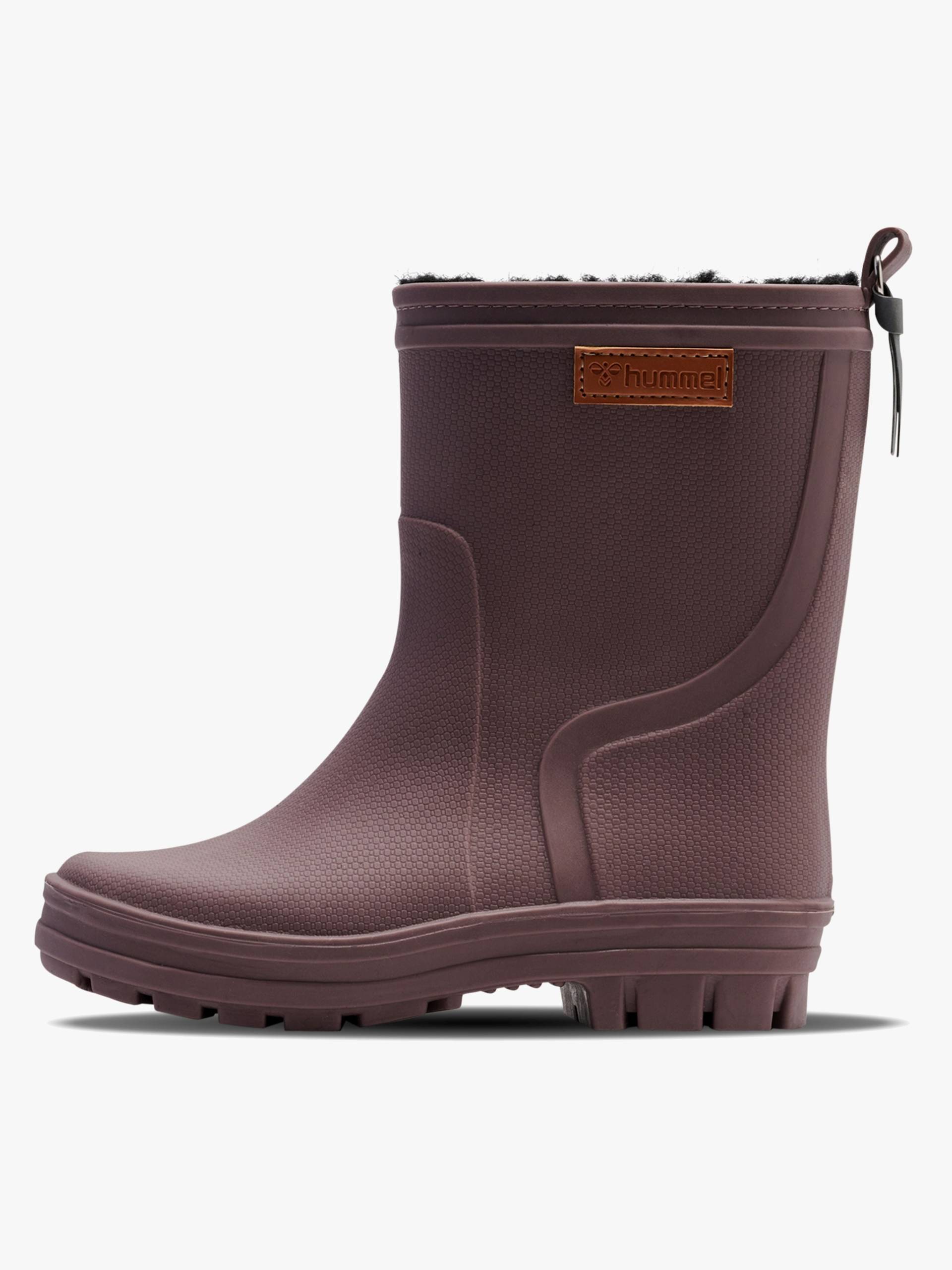Hummel Thermo Jr Gefütterte Gummistiefel, Peppercorn, 32, Kindergummistiefel, Kinderstiefel, Gummistiefel kinder, Kids von Hummel