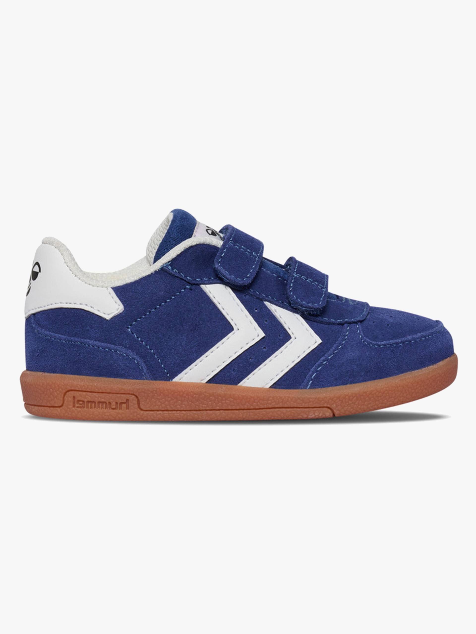Hummel Victory Suede II Infant Kinder Sneaker, True Navy, 22, Kinderschuhe von Hummel