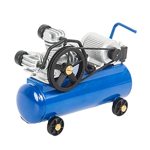 Hundnsney Aufblasbare Pumpe mit Kompressor aus Metall für Axial SCX10 TRX4 D12 C24 MN D90 MN99S 1/10 1/12 1/16 Auto Fernbedienung Blau von Hundnsney