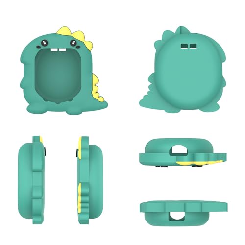Silikon-Schutzhülle für Tamagotchi Uni (2023) Virtual Pet Game Console Machine Case, Cartoon Green Protective Skin Sleeve Shell von Hundor