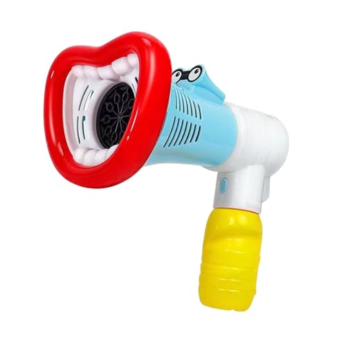 HunicandIU Bubble Machine für Kinder, Bubble Make Toy - Batterieantrieb großer Mundblasenhersteller,Tragbares Strandspielzeug, Elektrogebläserpartys Gefälligkeiten für Garten, Mädchen, Pool von HunicandIU