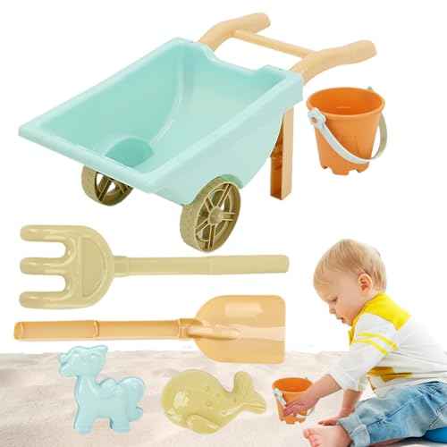 HunicandIU Kinder Sandspielzeug, Strandspielzeug | Sandform | Hochleistungs -Sandbox -Schaufel, Grabenwerkzeug Kit für Garten im Freien Garten Garten Swimming Pool Lakeside von HunicandIU