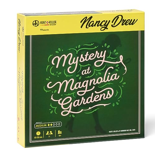 Hunt A Killer - Nancy Drew - Mystery at Magnolia Gardens, Immersives Mordgeheimnisspiel, Beweise untersuchen, Verdächtige beseitigen, Täter fangen, für aufstrebende Detektive, Game Night von Hunt A Killer