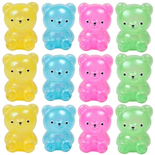 12-pcs-Squeeze-Spielzeug, bärenförmiger lebhafter belastbarer Stressspielzeug, 2, 8 x 2, x , 1 Zoll Dekompressionsspielzeug, wiederverwendbares Stressabbauspielzeug, für Kinder Mädchen Frauen Frauen 12-pcs-Squeeze-Spielzeug, bärenförmiger lebhafter belastbarer Stressspielzeug, 2, 8 x 2, x , 1 Zoll Dekompressionsspielzeug, wiederverwendbares Stressabbauspielzeug, für Kinder Mädchen Frauen Frauen von Huraoerrrr