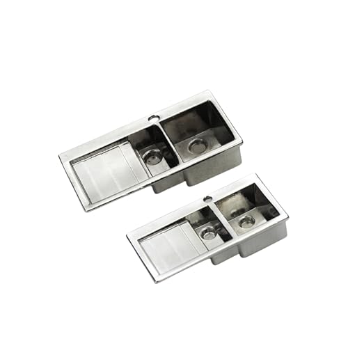 Huraoerrrr Dollhouse Furniture 2Pcs Dollhouse Kitchen Wash Basin Set, Alloy Double Sink 1/12 Scale Accessories, Miniatures Model Decor Realistic Accessory for Display DIY von Huraoerrrr