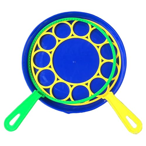 Huraoerrrr 1 Set Bubble -Zauberstäbe für Kinder, riesiger Bubble Maker umfasst 2 Zauberstab und 1 Pfanne für Rasenplayplatz im Freien Huraoerrrr 1 Set Bubble -Zauberstäbe für Kinder, riesiger Bubble Maker umfasst 2 Zauberstab und 1 Pfanne für Rasenplayplatz im Freien von Huraoerrrr