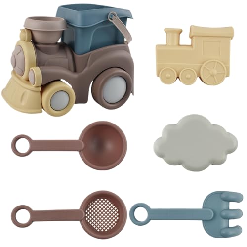 Huraoerrrr 1 Set Plastic Beach Toys für Kinder im Alter von 1 bis 8 Jahren, Sandbox-Spielzeug mit Mehreren Kits für Kleinkinder Jungen Mädchen, tragbar Huraoerrrr 1 Set Plastic Beach Toys für Kinder im Alter von 1 bis 8 Jahren, Sandbox-Spielzeug mit Mehreren Kits für Kleinkinder Jungen Mädchen, tragbar von Huraoerrrr