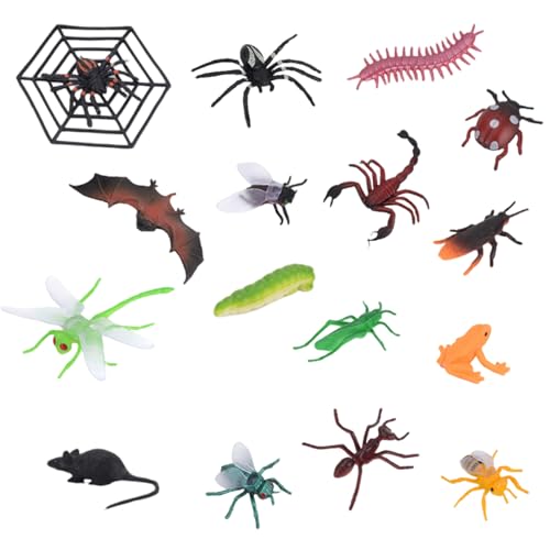 Huraoerrrr 21pcs Bug -Spielzeug, Tierfiguren Realistische Plastikinsektenspielzeug für Wissenschaftsprojekt & Kuchen -Topper, Bildungsfehler für Kleinkinder Kinder Alter 3 4 5 Huraoerrrr 21pcs Bug -Spielzeug, Tierfiguren Realistische Plastikinsektenspielzeug für Wissenschaftsprojekt & Kuchen -Topper, Bildungsfehler für Kleinkinder Kinder Alter 3 4 5 von Huraoerrrr
