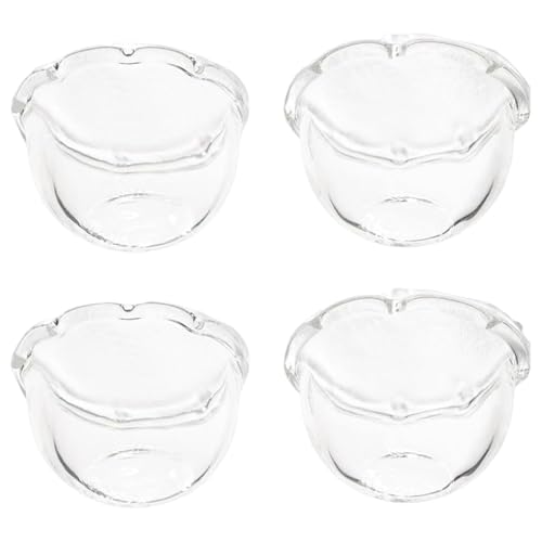 Huraoerrrr 4pcs 1/12 Skala Mini Glass Bowls Witzige lebensee Dollhouse Accessoires kreative DIY Dollhouse Küche Transparenz Mini Kochset für Kinder tun, um das Spiel zu Spielen Huraoerrrr 4pcs 1/12 Skala Mini Glass Bowls Witzige lebensee Dollhouse Accessoires kreative DIY Dollhouse Küche Transparenz Mini Kochset für Kinder tun, um das Spiel zu Spielen von Huraoerrrr